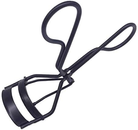 Black eyelash curler shown from the side