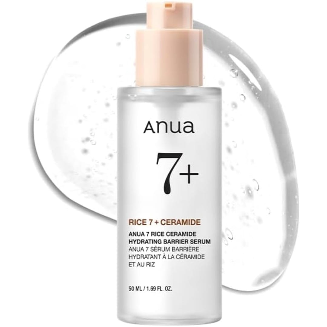 Anua 7 Rice Ceramide Hydrating Barrier Serum 50ml bottle