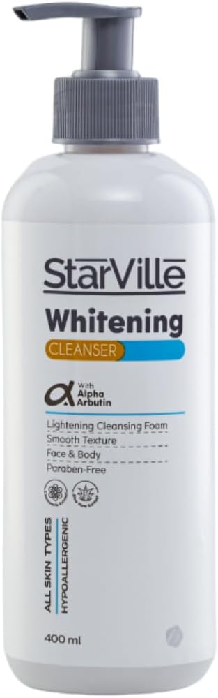 StarVille Whitening Cleanser tube 200ml