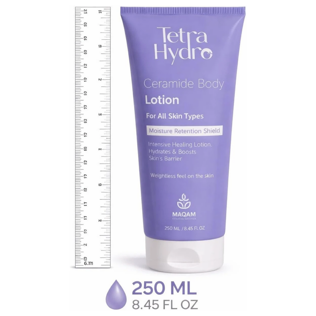 Maqam Tetra Hydro Ceramide Body Lotion 250 ml purple tube
