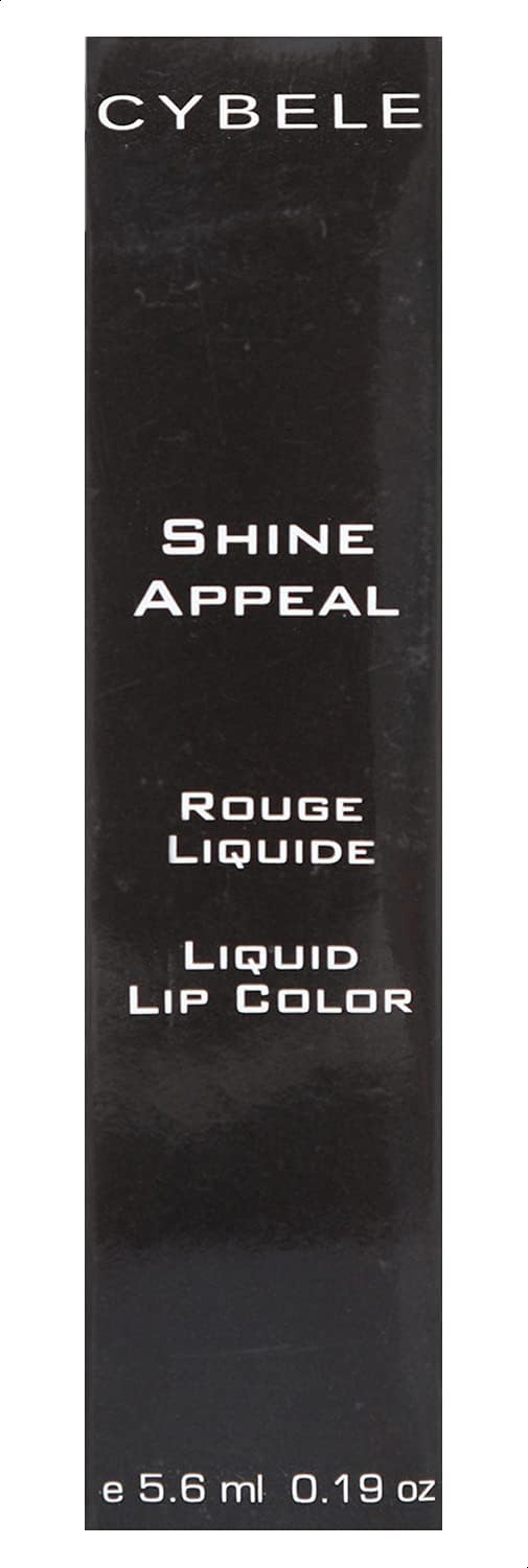 CYBELE Shine Appeal Candy Rose No. 4 liquid lip color and applicator