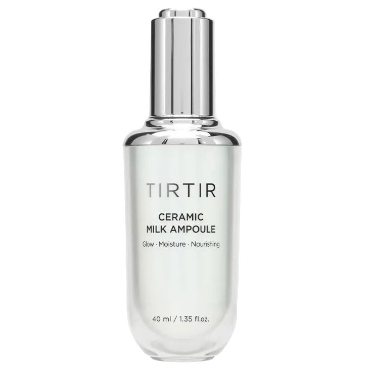 TIRTIR Ceramic Milk Ampoule, 40 ml, with glow and moisture messaging