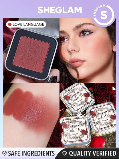 SHEGLAM Ember Rose Eternal Flame Cream Blush in Love Language