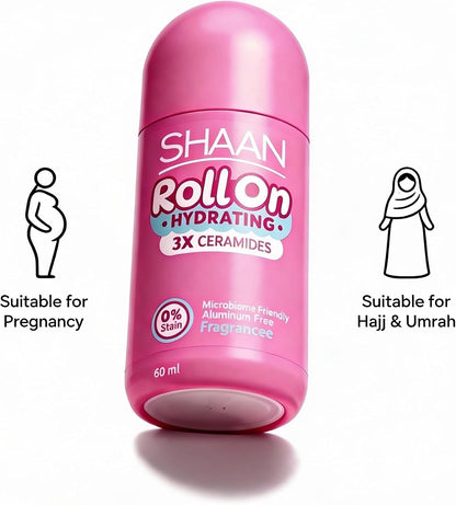 Shaan Roll On Deodorant suitable for pregnancy and Hajj &amp; Umrah
