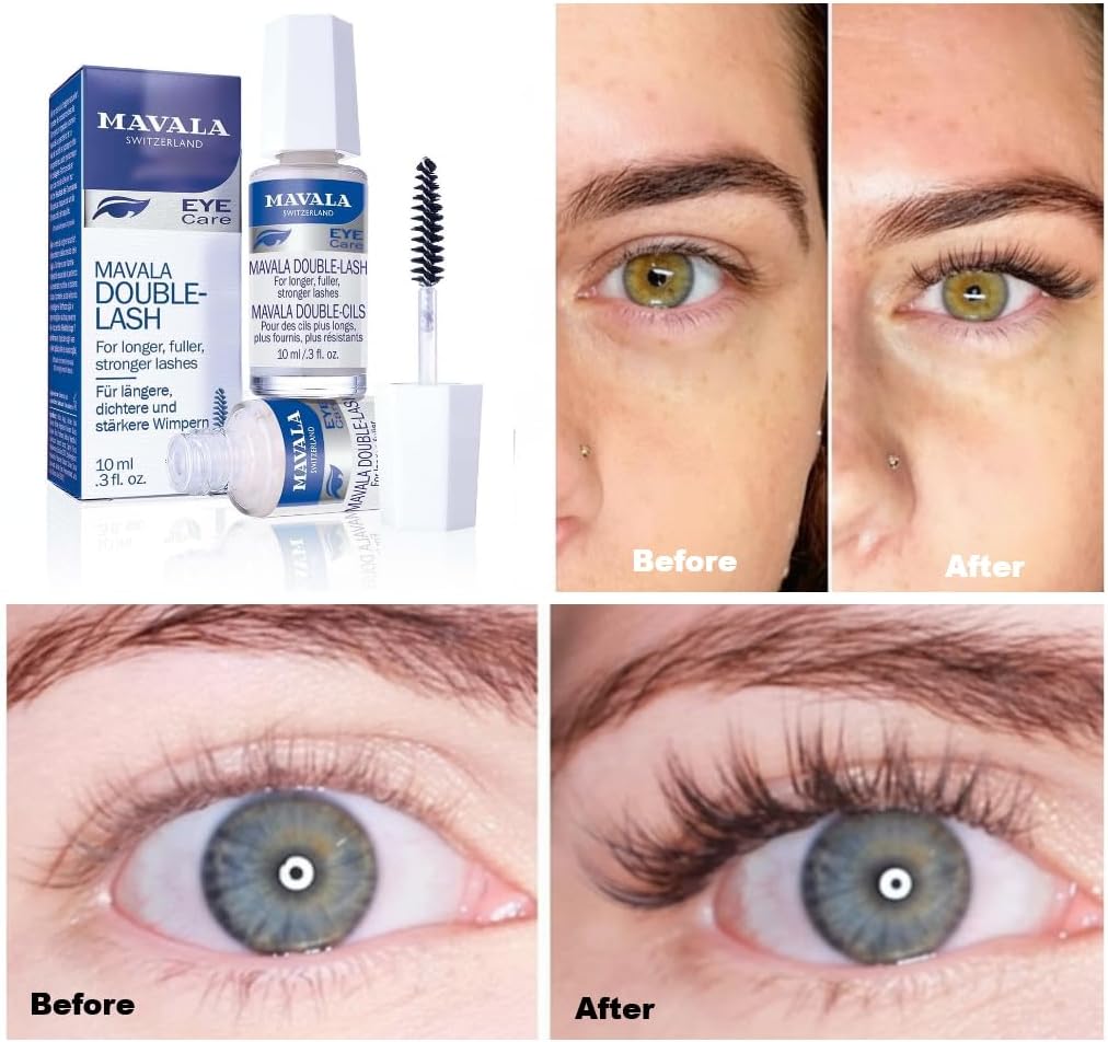 Mavala Double-Lash before and after results