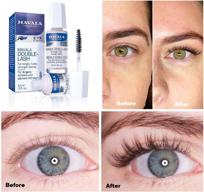 Mavala Double-Lash before and after results