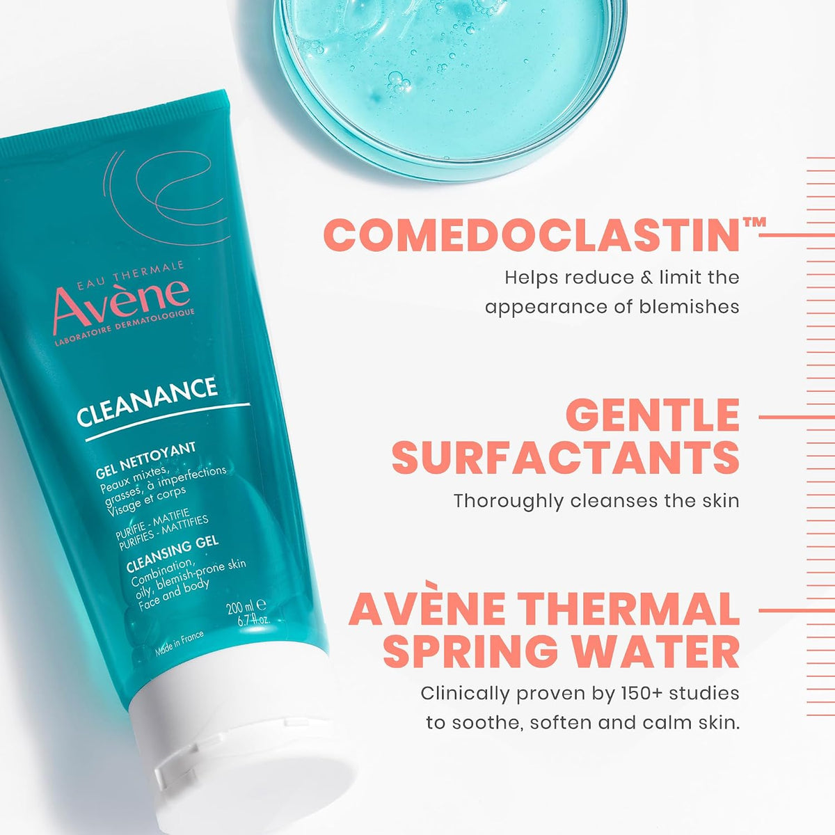 Avène Cleanance Cleansing Gel benefits