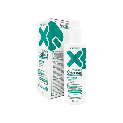XQ Facial Cleanser 200ml bottle and box