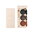 SHEGLAM Streamline Brow and Eyeliner Gel compact with three shades and brush