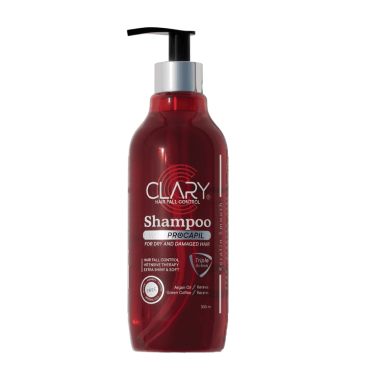 Clary Hair Shampoo with Procapil for dry and damaged hair
