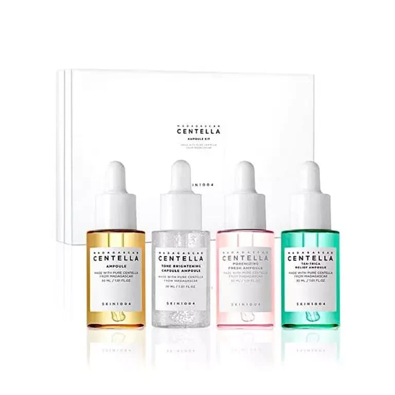 SKIN1004 Madagascar Centella Ampoule Kit with 4 ampoules