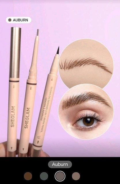 SHEGLAM eyebrow pencil Chocolate color