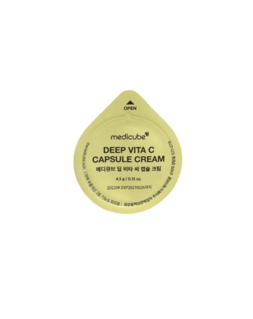 Medicube Deep Vita C Capsule Cream 4.5 g single-use sachet