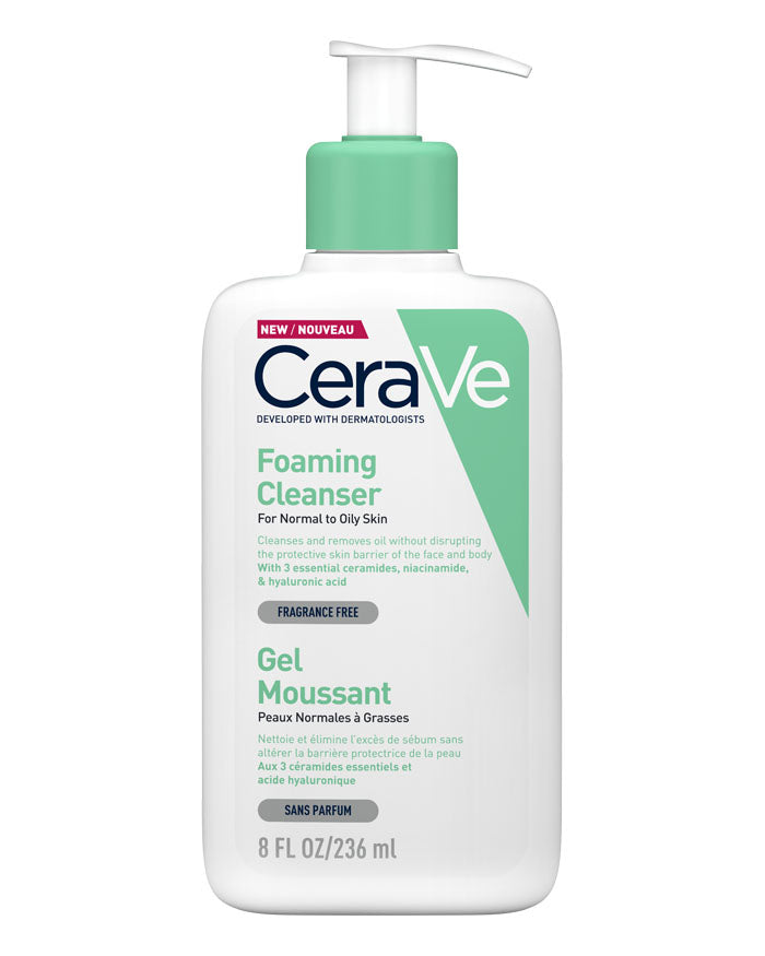 CeraVe Foaming Cleanser For Normal To Oily Skin 236 ml